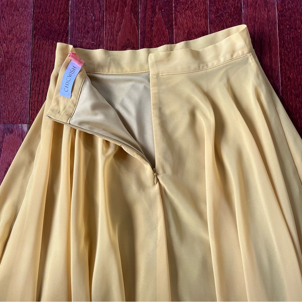 ❌SOLD Chic Wish Crop Top and Chiffon Maxi Skirt 2-piece set - XS - Picture 12 of 16